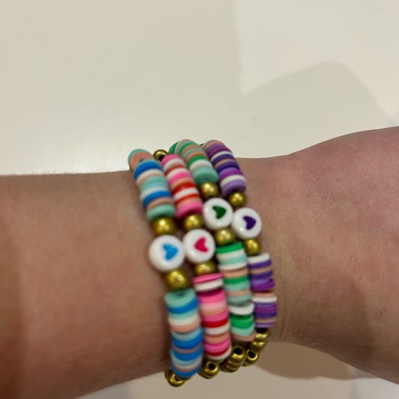 Girls bracelets set of 4 teen girl or adult - Picture 1 of 6